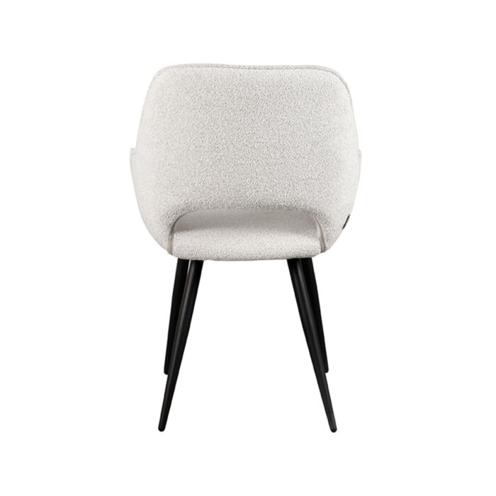 Eetkamerstoel Fer Wit Boucle