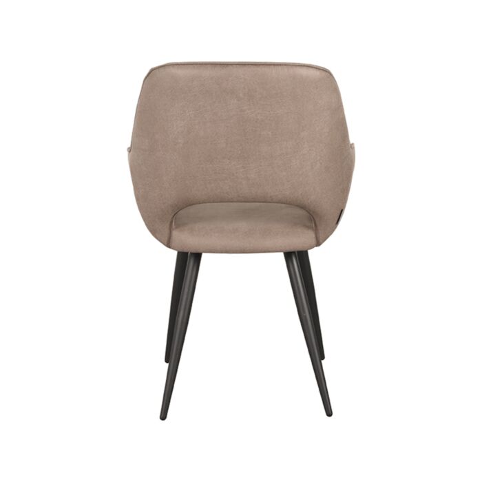 Eetkamerstoel Fer Taupe Micro Suede