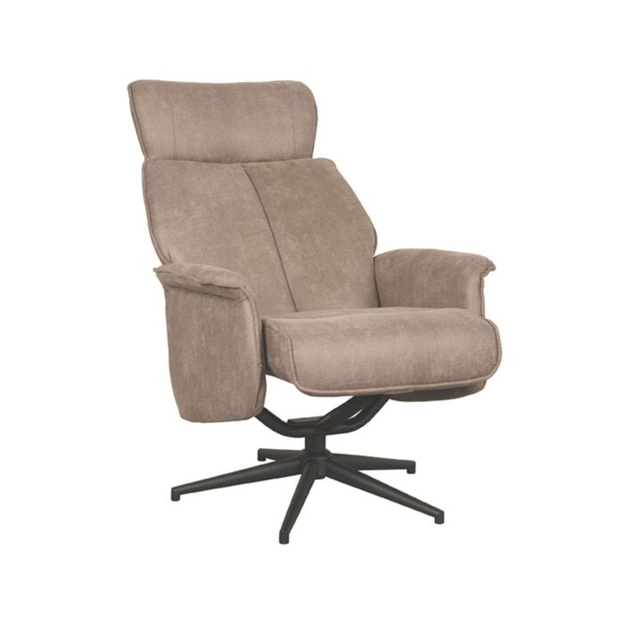 Fauteuil Verdal Taupe Micro Suede