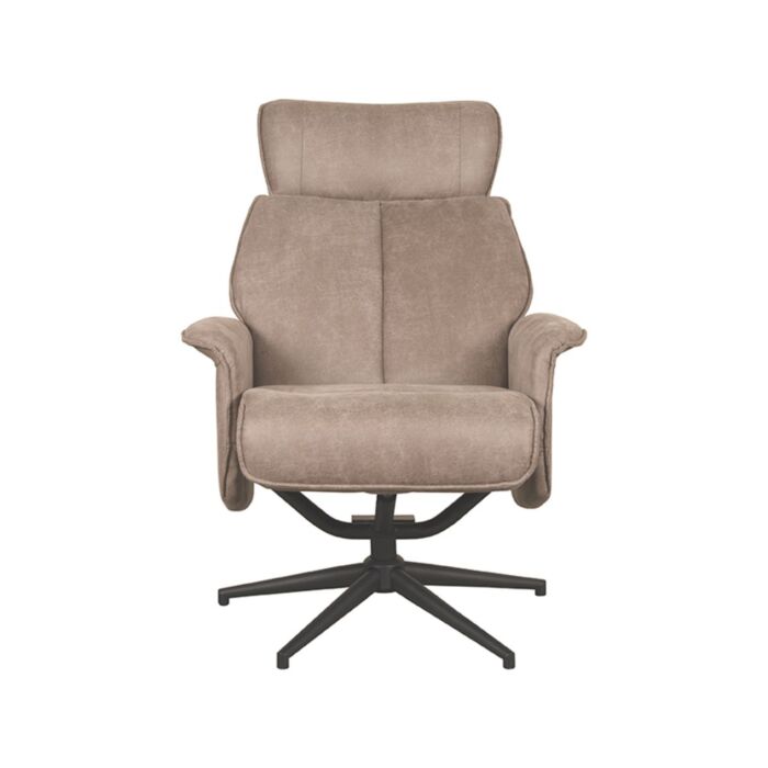 Fauteuil Verdal Taupe Micro Suede