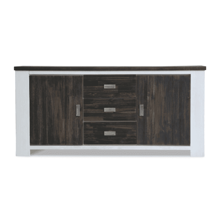 Modern Dressoir Hoog Massief Hout Springfield