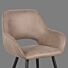 Eetkamerstoel Fer Taupe Micro Suede