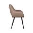 Eetkamerstoel Fer Taupe Micro Suede