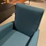 Fauteuil Blauw Stof