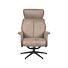 Fauteuil Verdal Taupe Micro Suede