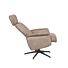 Fauteuil Verdal Taupe Micro Suede
