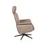 Fauteuil Verdal Taupe Micro Suede